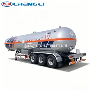 Semirremolque Cisterna de GLP de 41000L y 3 Ejes, Remolque Cisterna de Propano, Remolque Cisterna de Gas para Transporte de Propano - Product Image 5