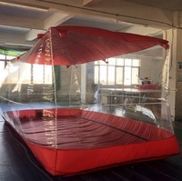 Tente durable portative gonflable transparente d'intérieur de garage de bâche de voiture de bulle pour le stockage de port de voiture