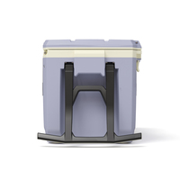 Glacière isotherme 55QT avec poignée, boîte à glace isolée, pour camping, pêche, pique-nique, plage, robuste, étanche