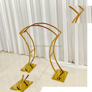 Furun Wedding Cake Stands Plinthe en acier inoxydable Piédestal Cylindre Dessert Table pour événement Party Decor - Product Image 4