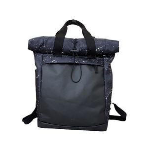 Custom Rts China Quality Supplier Young People Bag Casual Style <b>Waterproof</b> Durable <b>Roll</b> <b>Top</b> Travel <b>Backpack</b> - Product Image 1