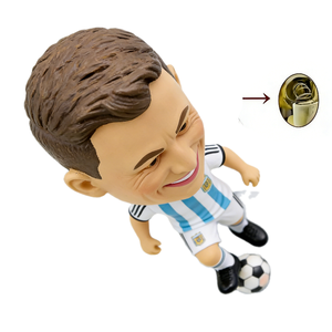 Bobblehead personnalisé en résine de joueur de football, figurine de star du football personnalisée pour les fans et les cadeaux - Product Image 4
