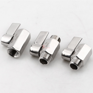 Лидер продаж, нержавеющая сталь RC NPT BSP 1000WOG PN64 304 316 3/8 "1/2" 1/4 "ручной мини-шаровой клапан с внутренней резьбой - Product Image 5