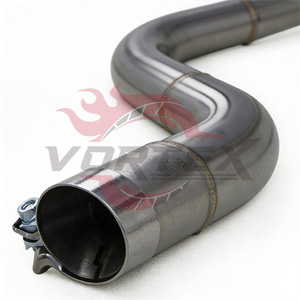 Tubo central de escape de alto rendimiento Vortex de 3.5 pulgadas de acero inoxidable sin raspado para F80 M3/F82 M4/S55 2014-2019 - Product Image 6