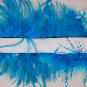 22 لونًا متاحًا، أساور فاخرة من ريش النعام الناعم، رباط للمعصم أو الكاحل، زينة للشعر، أزياء تنكرية، حفلات، زفاف - Product Image 6