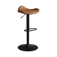 Tabouret de bar vintage réglable et pivotant pour comptoirs, caisses enregistreuses et îlots; Chaise haute de bar avec repose-pieds, tabourets de bar de luxe