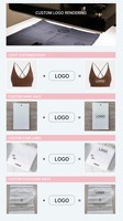 Soutien-gorge de yoga sans bretelles rembourré, léger, réversible, à maintien élevé, écologique, recyclable, respirant et à séchage rapide pour femme