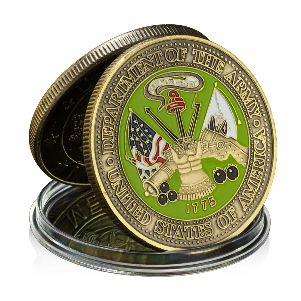 Fabrieksprijs Usa Medic Afdeling Souvenir Munt Redden Levens Medesoldaten Oude Bronzen Munt