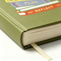 Carnet de lecture A5 à couverture rigide, pages intérieures personnalisées, journal de lecture pour les amateurs de livres