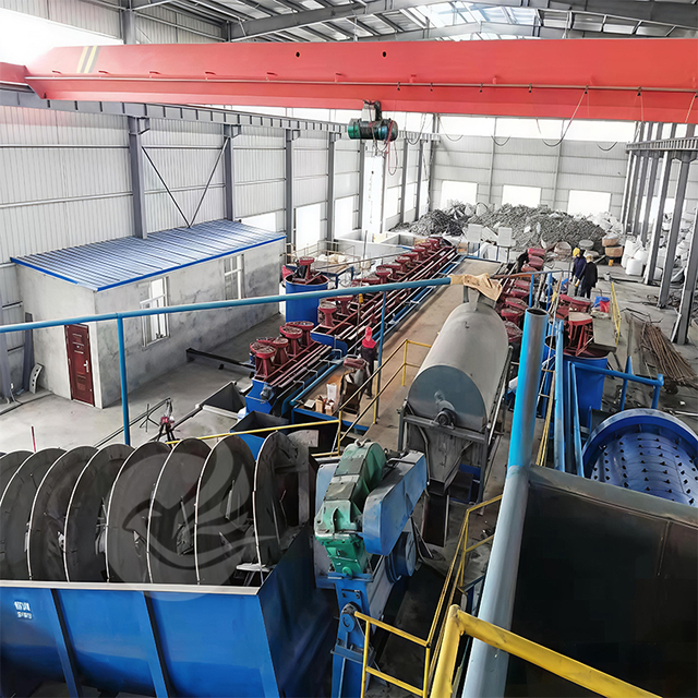 Complete Gold Ore Flotation Process Plant High Recovery Rate Gold Extraction Production Line