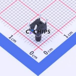 K2-1109DP-J3SW-04 Tactile Switch Through hole Component (THT)-4P,4.5x4.5mm Switch 1.8N Through Hole 4.5mm 4.5mm - Product Image 2