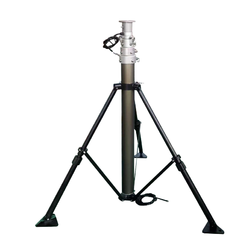 Load 20kg 6m Pneumatic Telescopic Antenna Mast for CCTV & Lighting Mounted