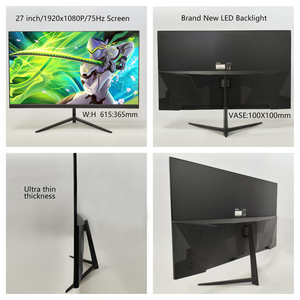 Nhà máy nóng bán 27 inch không biên giới màn hình 1080P 60Hz 75Hz PC hiển thị Full HD Máy tính để bàn máy tính màn hình LED cho văn phòng kinh doanh - Product Image 2