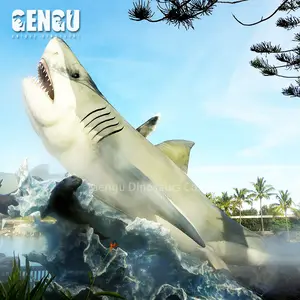 大白鲨动画动画动物