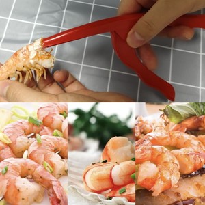 <span class=keywords><strong>Pince</strong></span> à éplucher les crevettes intelligente haut de gamme pour une épluchure sans effort, gadget de cuisine durable pour les crevettes - Product Image 2