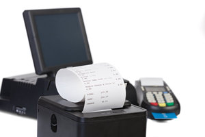 Customized Supermarket Colorful <b>Label</b> Movie Ticket Paper Thermal Receipt Machine Printed Cash Register <b>Packaging</b> <b>Labels</b> - Product Image 3