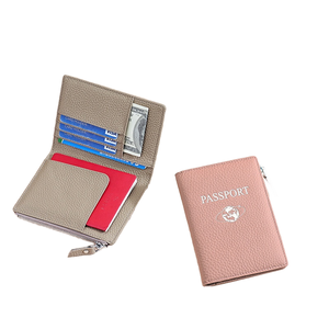 Men's Handmade Custom Minimalist Fashion Portable Travel Cow Leather Slim Credit <b>Card</b> <b>Holder</b> <b>Wallet</b> - Product Image 1