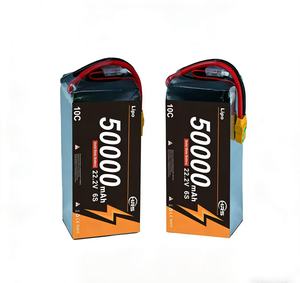 แบตเตอรี่โซลิดสเตทคุณภาพสูง 6s 50000 มิลลิแอมป์ แบบซอฟต์แพ็ค 6s 12s 25c 22.2v 44.4v สำหรับโดรน 50000mAh, OEM 6s 50000mah - Product Image 3