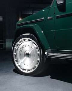 Ruedas de coche de aleación de plata cepillada forjada 20 21 <span class=keywords><strong>22</strong></span> 23 24 pulgadas llanta apta para mercedes-bens Maybach AMG GLS S-Class G55 G63 ruedas - Product Image 6