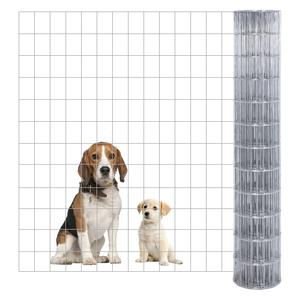 Rouleau de grillage soudé à mailles uniformes, largeur 1,2 m, très demandé, pour applications de clôture agricole et de jardinage - Product Image 1
