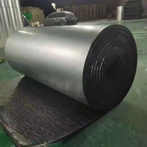 Aluminum Foil Rubber <b>Plastic</b> Insulation Pipe Black 1200*8000 Thermal Insulation Flame Retardant Sound Absorption - Product Image 4