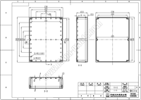 Boîtier électrique extérieur en plastique ABS gris clair Sanhe 11-28, IP65, étanche à la poussière, boîte de jonction 318x238x66mm, Chine