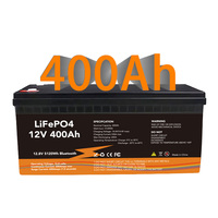 Batterie solaire LiFePO4 à décharge profonde en stock UE (Pologne) 12V 100Ah 200Ah 300Ah 24V 230Ah, batterie lithium-ion avec BMS intelligent pour système solaire