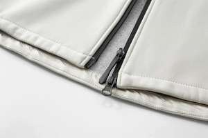 جودة عالية وصول جديد سترة ملابس السلامة مخصصة للرجال ضئيلة تناسب خفيف الوزن أزياء في الهواء الطلق سترة قذيفة لينة - Product Image 5