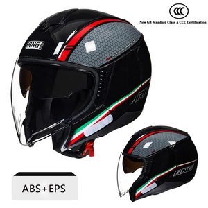 Mũ bảo hiểm nửa đầu xe máy bằng sợi carbon/sợi thủy tinh mới về - Mũ bảo hiểm chuyên nghiệp, an toàn - Product Image 3