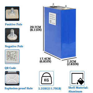 Baterías de iones de litio prismáticas DDP en stock en la UE, 3.2V, Grado A, 50AH, 100AH, 105AH, 200AH, 230AH, 300AH, LF280K, 304AH, 305AH, 340AH - Product Image 3