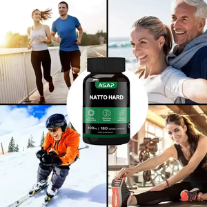 นัตโตะฮาร์ดแคปซูลปรับปรุงแปะก๊วย1000มก. อาหารเสริมข้าวยีสต์แดงนัตโตะ - Product Image 3
