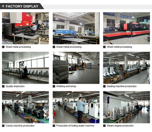 เครื่องทำน้ำร้อนสแตนเลสแบบต่อเนื่องไฟฟ้ากำลังสูงสำหรับร้านชานมไข่มุก - Product Image 4