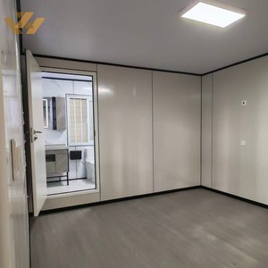 Maison conteneur modulaire <span class=keywords><strong>de</strong></span> haute qualité, respirante, au design rustique, 20 pieds, en acier, pour bureau/<span class=keywords><strong>hôtel</strong></span>/boutique/kiosque, démontable et facile à assembler - Product Image 4