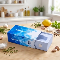 Boîte AIO en carton personnalisable de qualité supérieure, emballage pour petits chariots, boîte cadeau, emballage pour cartouche vide jetable de 2 grammes