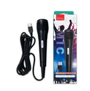 USB Wired מיקרופון עבור Nintend מתג קריוקי מיקרופון עבור Wii הקבל הקלטת Microfone במיוחד רחב עבור PS4 Xboxes אחד gamepad