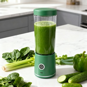 Venta al por mayor Mini licuadora USB recargable inalámbrica pequeña cocina verduras mezclador exprimidor máquina al aire libre gimnasio viaje botella Mixuer - Product Image 1