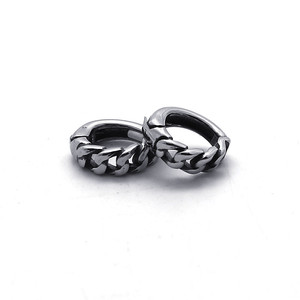 yunnique Stainless Steel Clip-on <b>Earrings</b> Geometric Design For Men And Women Fashion Jewelry Gift - Product Image 4