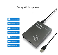 Pembaca Kartu Memori Flash Disk Adaptor USB 2.0 ke PC ATA PCMCIA