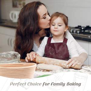 Cesta de Mimbre Vietnamita Hecha a Mano de Alta Calidad, Cesta Ovalada de Ratán para Fermentar Pan, Ideal para Uso Doméstico y Profesional - Product Image 6