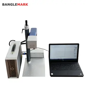 Laser marking machine small automatic metal lettering coding desktop laser carving red light positioning
