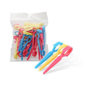 Pinzas de Posicionamiento Cruzado para Peinado, 10 cm, Colores Surtidos, Herramientas de Plástico para Salón, Uso Diario - Product Image 4