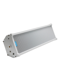 Haut-parleur colonne réseau SIP IP66 30-120W avec microphone AUX RJ45 pour système audio IP PA et réseau