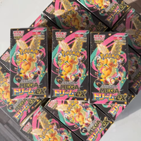 Японская версия Pokémon M2A Mega Dream Ex (Super Fantasy) Collector PTCG Box, запечатанные коллекционные карты, бестселлер