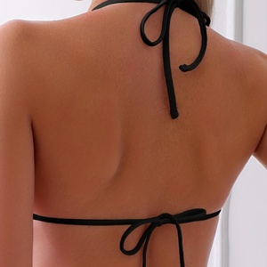 Nueva Tendencia, Tankinis de Una Sola Tira con Push-Up, Traje de Baño de Dos Piezas, Bikini Sexy para Mujer, Spandex/Poliéster de Secado Rápido - Product Image 5