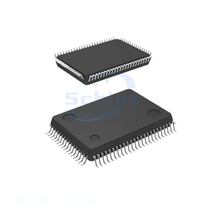 วงจรอิเล็กทรอนิกส์80 BQFP M38239GCFP # U0บริการครบวงจรของแท้แบบฝัง - Product Image 1