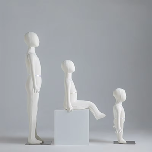 <span class=keywords><strong>Mannequin</strong></span> complet pour enfants, fabriqué en usine, poupées debout et assises pour garçon et fille, présentoir de vêtements - Product Image 6