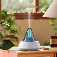 Diffuseur de parfum volcanique synthétique - Diffuseur d'arômes électrique portable pour la maison et la voiture, entièrement automatique, avec une capacité supérieure à 200 ml
