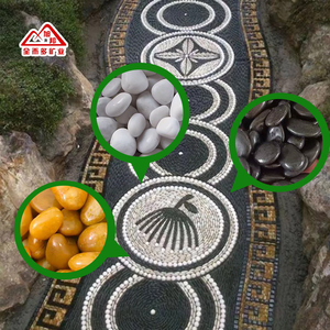 Natural High Polished Modern Design Eco-Friendly Non-Toxic River Pebbles Multicolor <strong>Landscaping</strong> <strong>Stones</strong> for Garden Pathway - Product Image 4