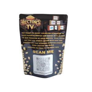 Tùy chỉnh rõ ràng Túi cửa sổ thực phẩm Bao bì in nhôm lá Mylar Dây Kéo Túi Ziplock đứng lên túi doypack gia vị bao bì - Product Image 2