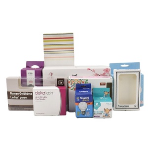 Échantillon gratuit Impression personnalisée Boîte de présentation en carton pliable avec comptoir d'extrémité Tuck Boîtes d'emballage en papier kraft de luxe <span class=keywords><strong>pour</strong></span> l'emballage - Product Image 6